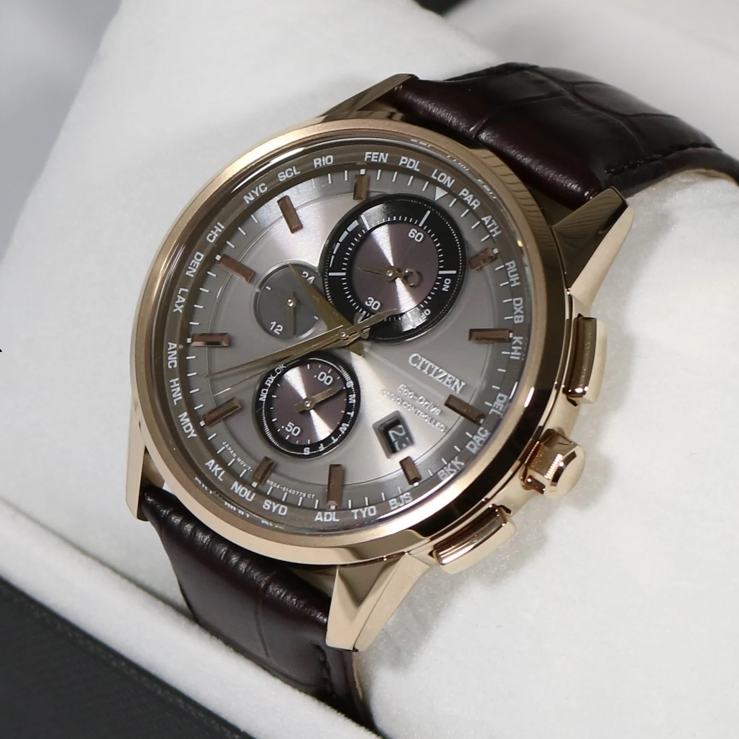 ساعت مچی عقربه‌ای مردانه سیتی زن مدل AT8113_12H