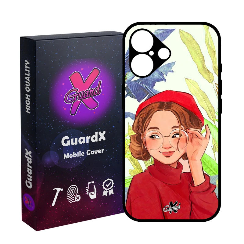 کاور گارد ایکس طرح دختر مدل 10328 مناسب برای گوشی موبایل اپل iPhone 16