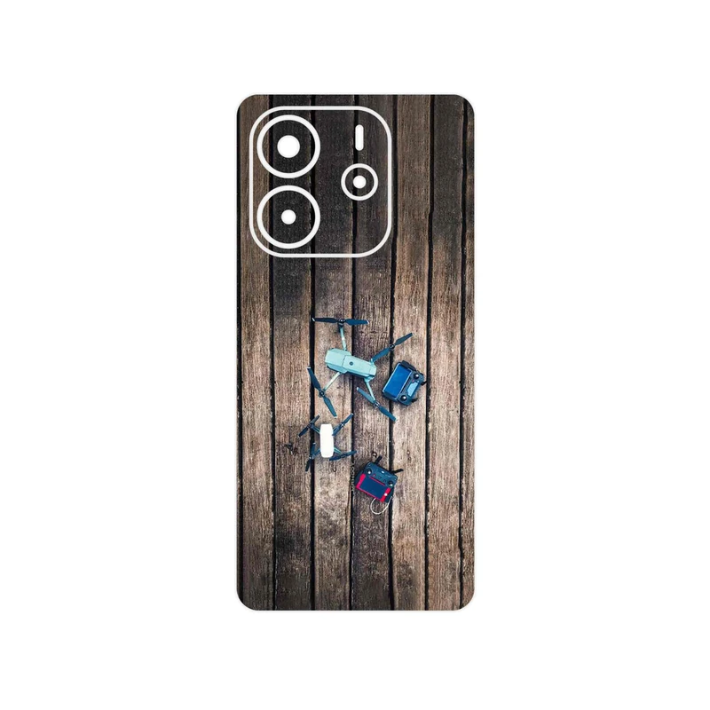 برچسب پوششی ماهوت مدل Drone مناسب برای گوشی موبایل شیائومی Redmi Note 14 4G