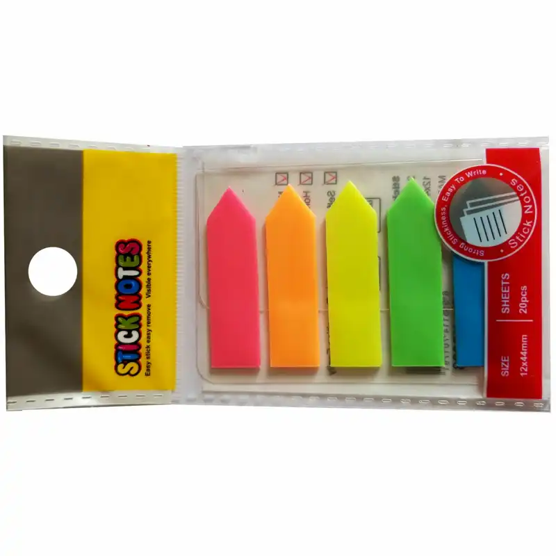 کاعذ چسب دار مدل فلشی بسته 100 عددی