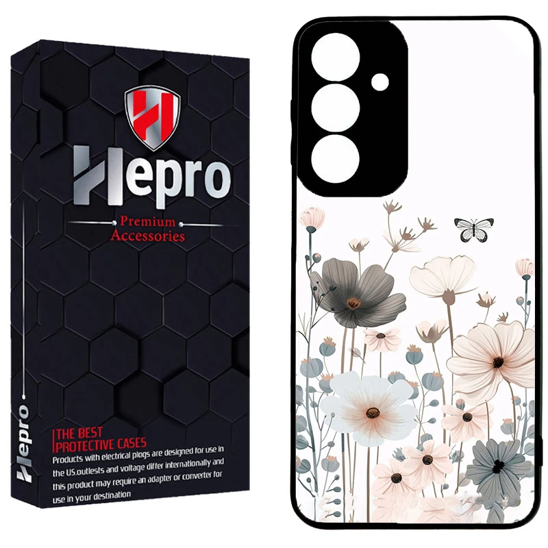 کاور هپرو طرح گل کد TPU-135 مناسب برای گوشی موبایل سامسونگ Galaxy A05S