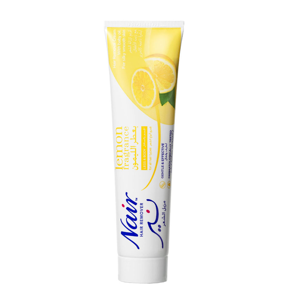 کرم موبر نیر مدل lemon fragrance حجم 110 میلی لیتر