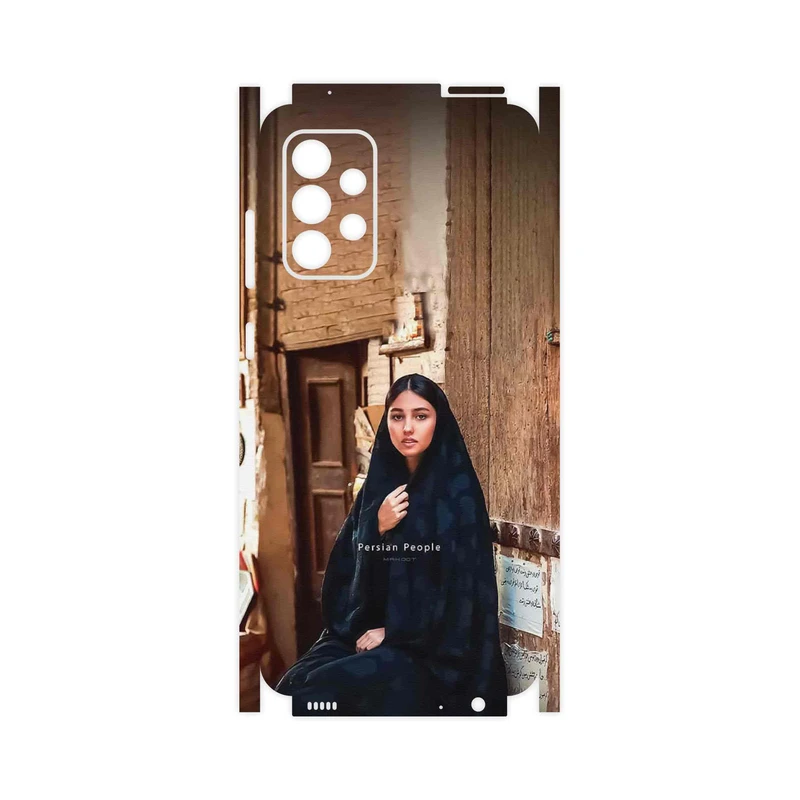 برچسب پوششی ماهوت مدل Portrait of an Iranian Woman-FullSkin مناسب برای گوشی موبایل سامسونگ Galaxy A72