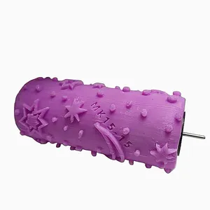 غلطک نقاشی مدل MK15-18 طرح  ماه و ستاره سایز 6 اینچ