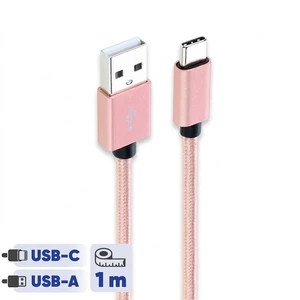 کابل شارژ، انتقال اطلاعات و تبدیل usb به usb-c المو مدل x-c-n طول 1 متر