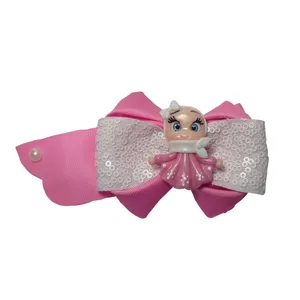 گیره مو دخترانه مدل عروسکی