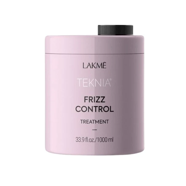 ماسک مو آبرسان لاکمه مدل FRIZZ CONTROL مناسب برای موهای مجعد و فر و وزدار و آسیب دیده حجم 1000 میلی لیتر