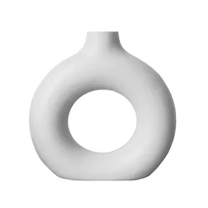 گلدان سنگی مدل دونات