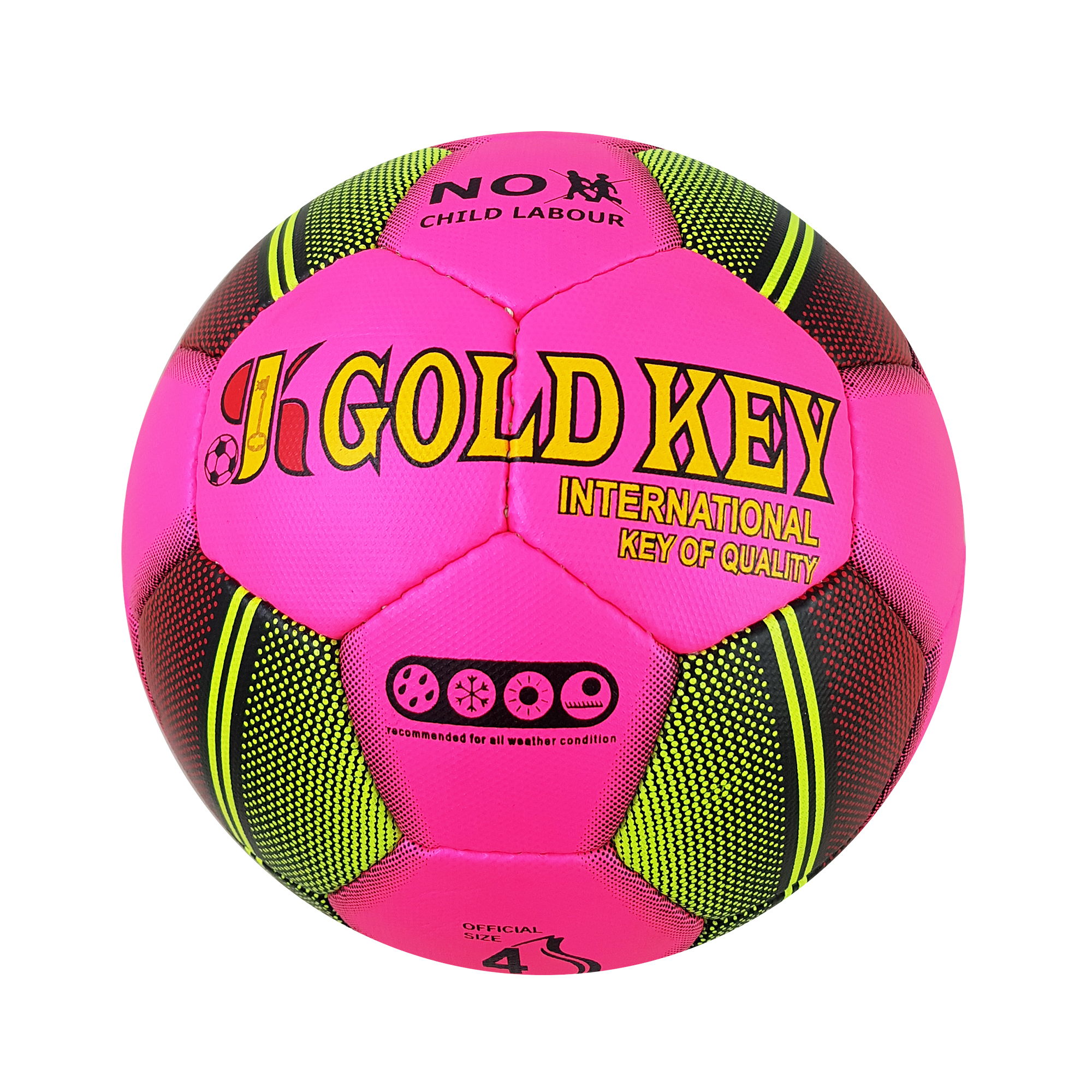 توپ فوتبال مدل Gold Key