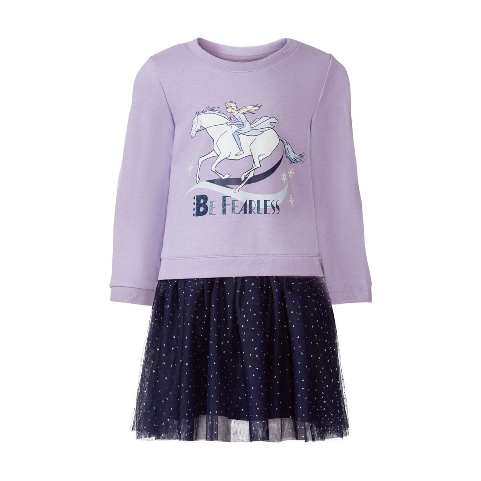 پیراهن دخترانه دیزنی مدل درخشان کد 363738 - - 1