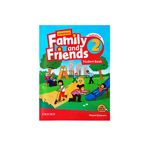 قیمت و خرید کتاب Family and Friends 2 اثر Naomi Simmons انتشارات Oxford