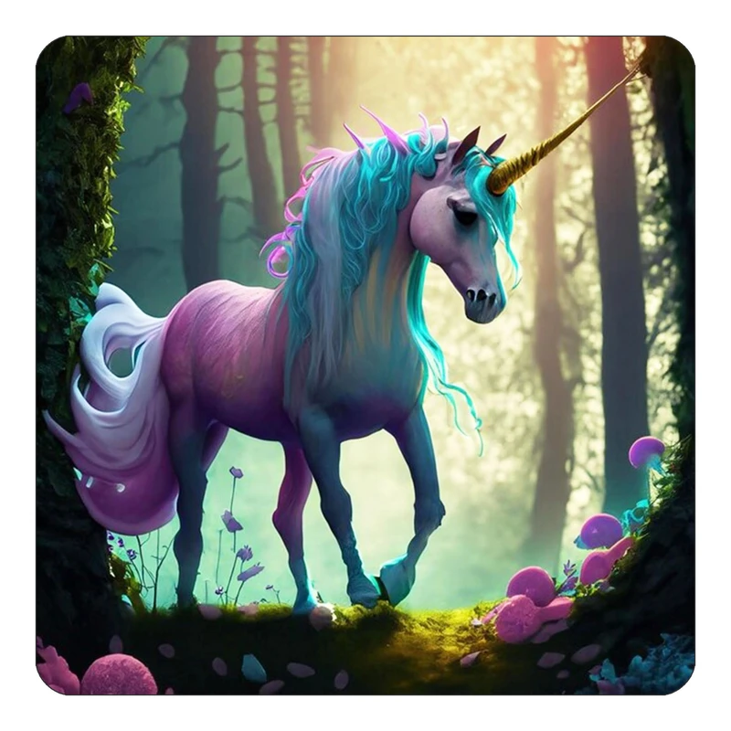 مگنت کاکتی طرح اسب تک شاخ و یونیکورن مدل mp32643