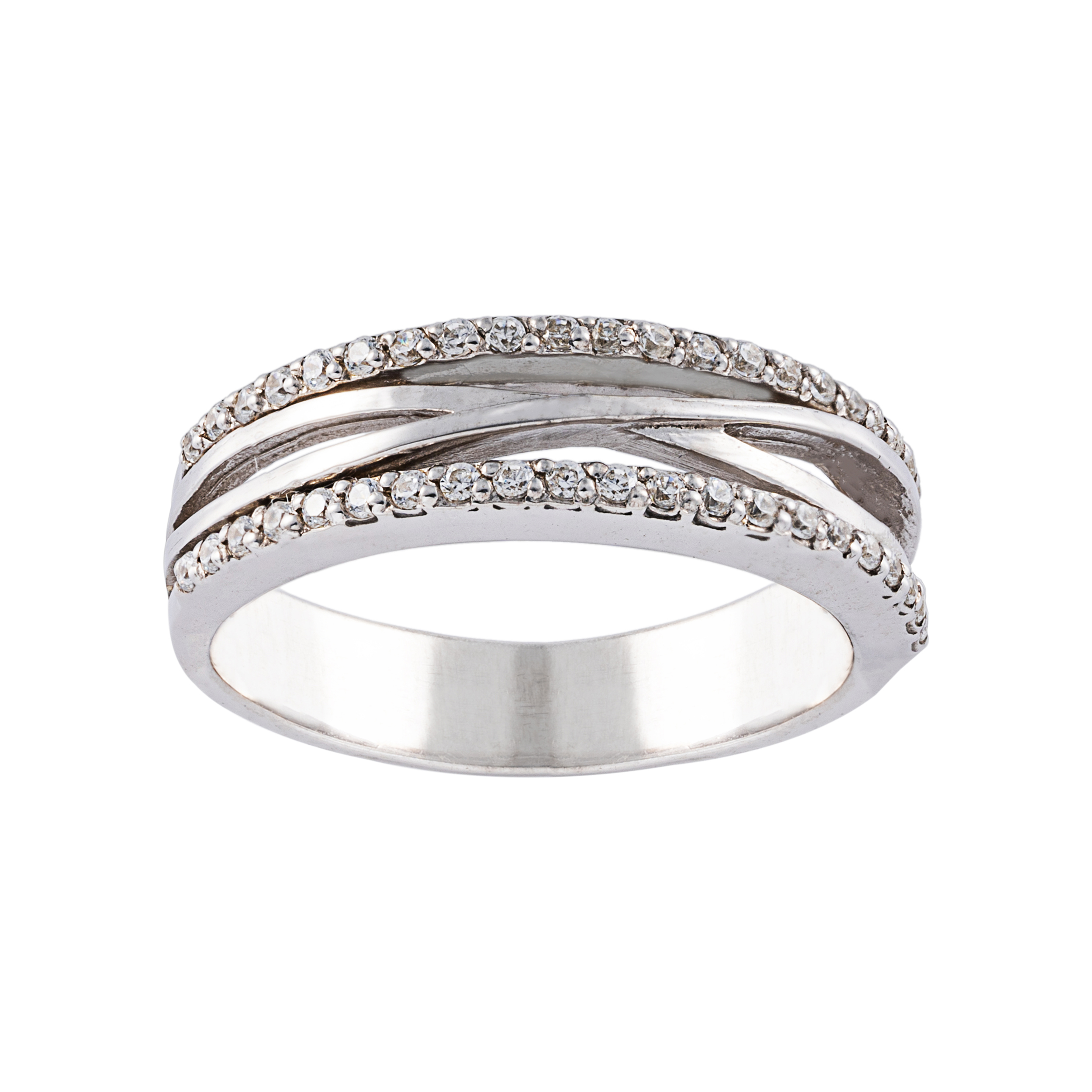 انگشتر طلا 18 عیار زنانه جواهری سون مدل 0078