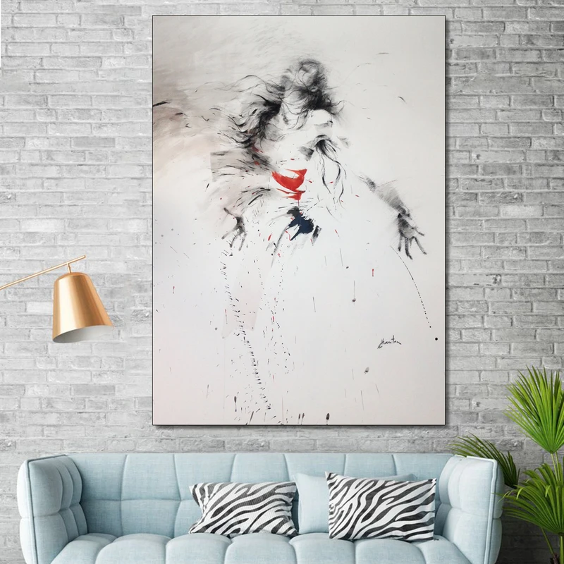 تابلو شاسی گالری استاربوی طرح دختر مدل انتزاعی 001