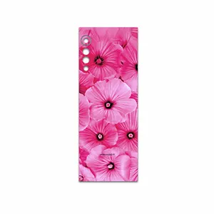 MAHOOT Pink-Flower Cover Sticker for LG Velvet 5G