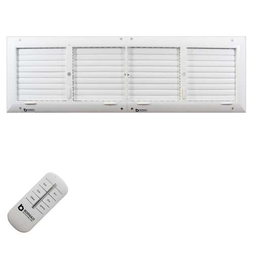 دریچه کانال کولر مدل 80x20 به همراه ریموت