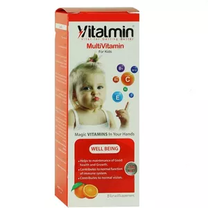 شربت مولتی ویتامین اطفال ویتالمین - 200 میلی لیتر