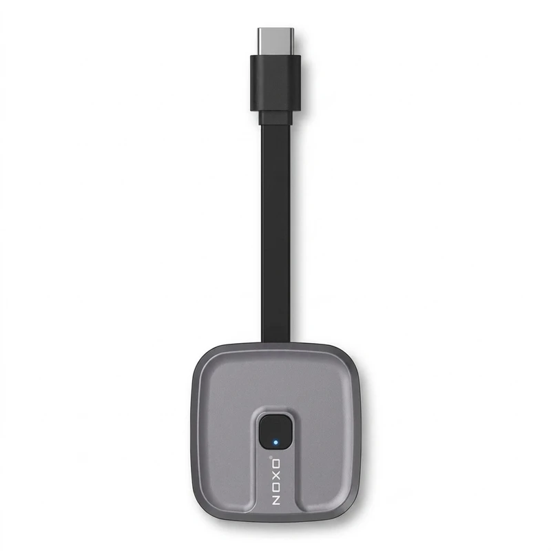 دانگل انتقال تصویر بی‌سیم نوکسو مدل DG‑N1 مناسب برای انواع تلویزیون و مانیتور دارای درگاه HDMI