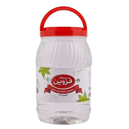 سرکه سفید فانوسی سرکه قزوین - 3 لیتر