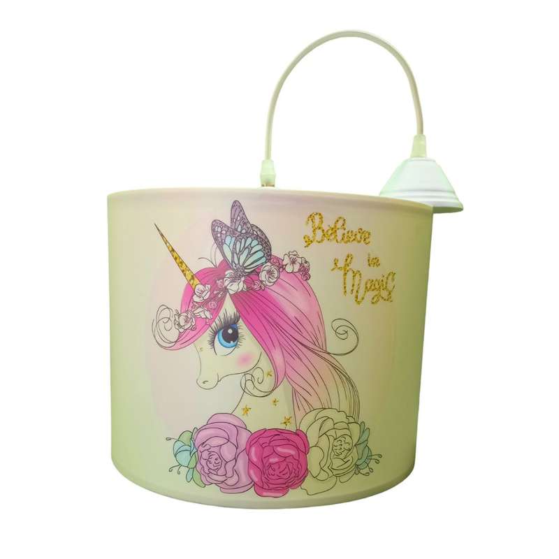 لوستر کودک طرح اسب تک شاخ