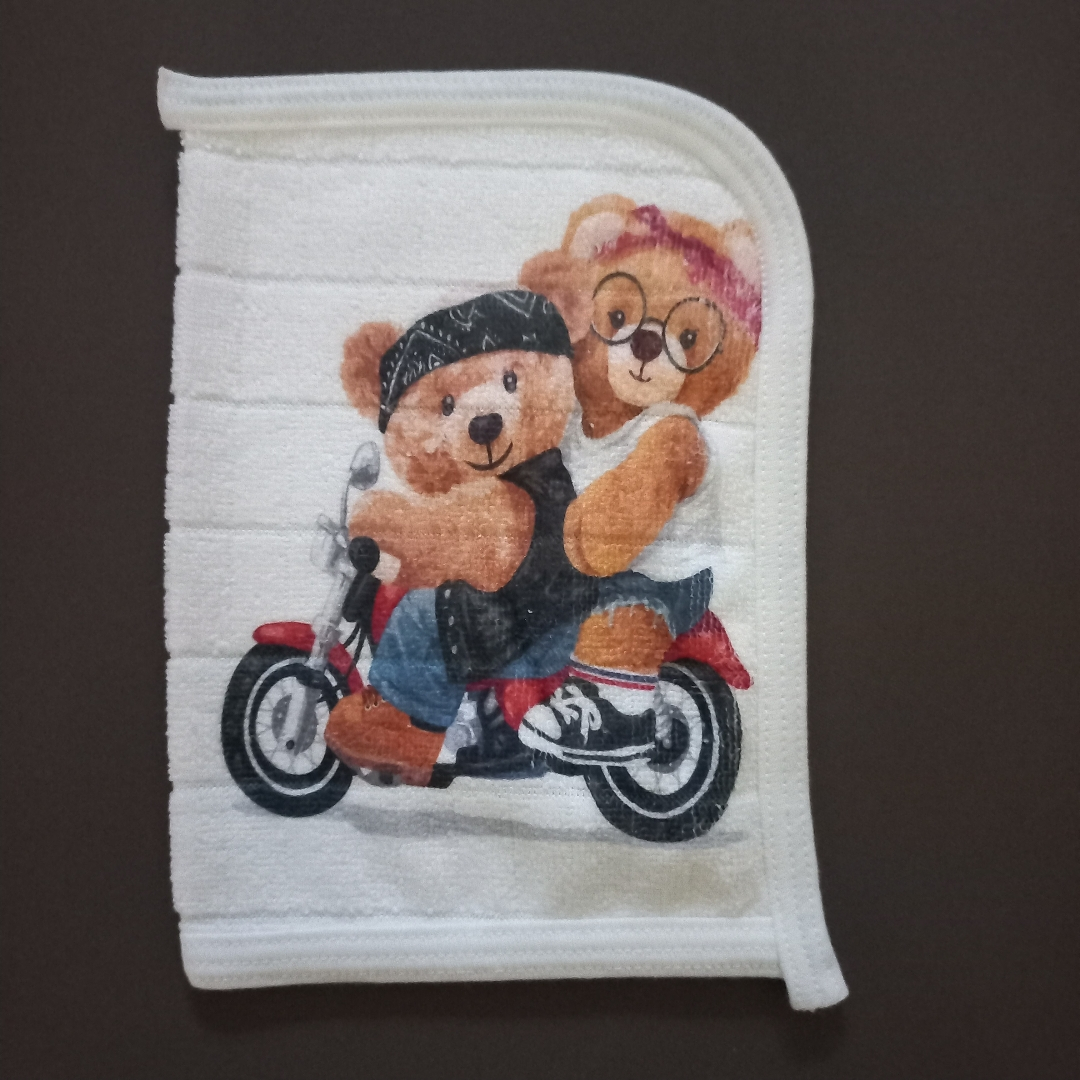 لیف حمام کودک مدل خرسی کد GHE 02