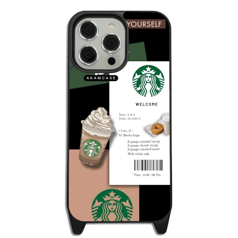 کاور آکام مدل AMCWLA14PROMAX-STARBUCKS10 مناسب برای گوشی موبایل اپل iPhone 14 Pro Max