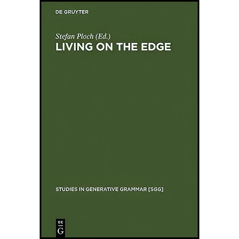 کتاب Living on the Edge  اثر Stefan Ploch انتشارات De Gruyter Mouton