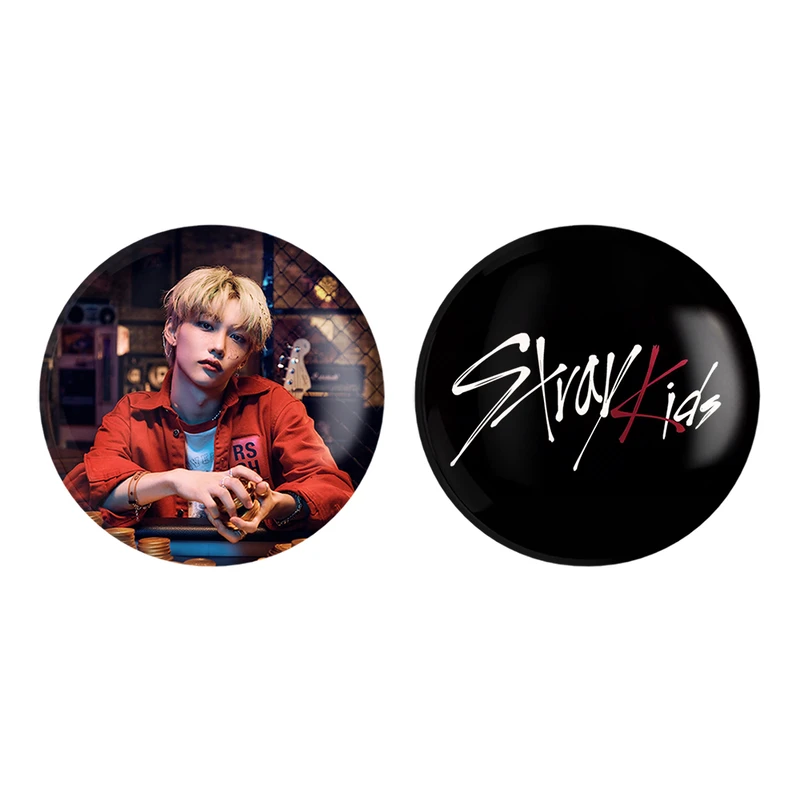 مگنت خندالو طرح فلیکس گروه استری کیدز Stray Kids کد 1186511863 مجموعه 2 عددی