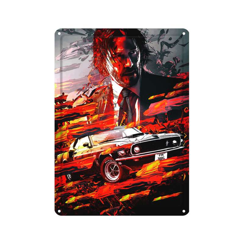 دیوارکوب مدل جان ویک کد s 1087 john wick