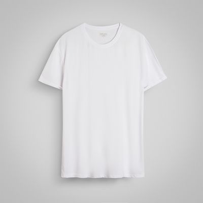 تی شرت راحتی مردانه دیفکتو نخی طرح ساده مدل 8684582622120