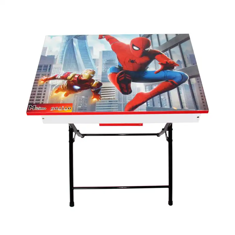 ست میز تحریر و صندلی میزیمو مدل مرد عنکبوتی کد 34