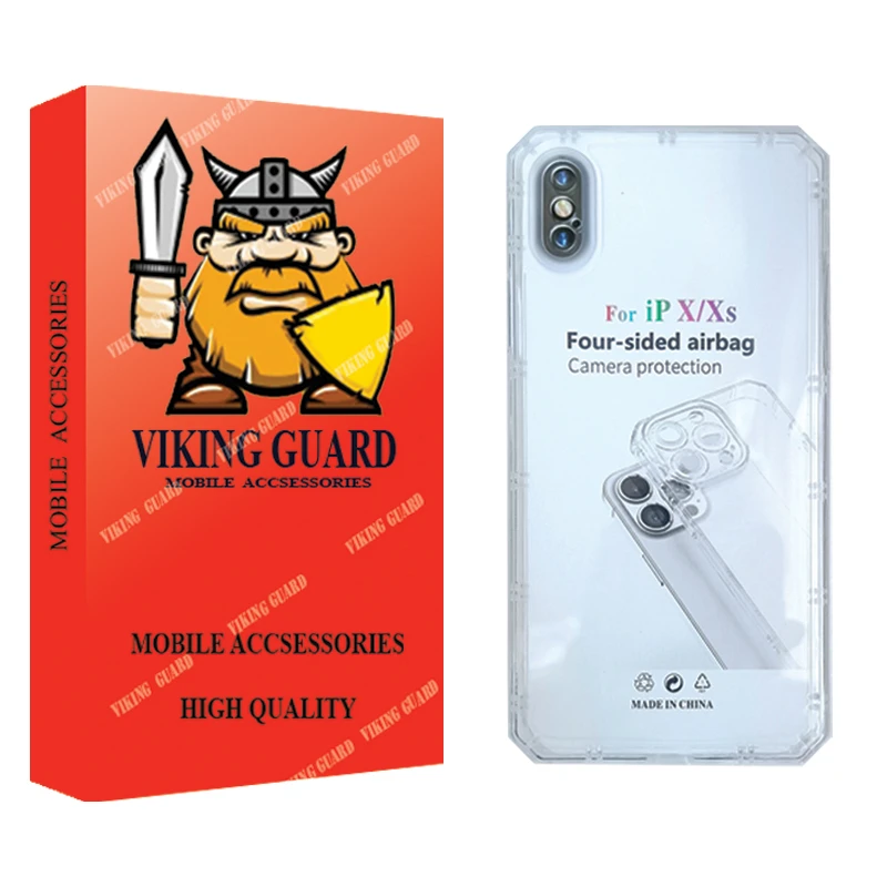 کاور وایکینگ گارد مدل ژله ای مناسب برای گوشی موبایل اپل iPhone XS