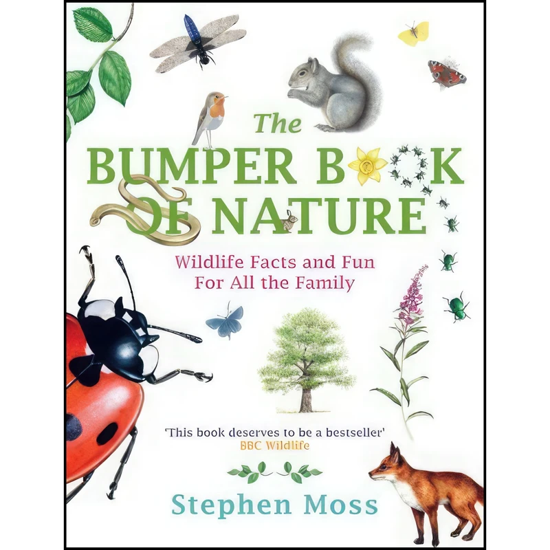 کتاب The Bumper Book of Nature اثر Stephen Moss انتشارات Square Peg