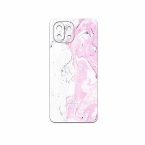 MAHOOT Blanco-Pink-Marble Cover Sticker for Xiaomi 11 Lite 5G NE