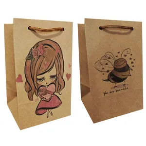 ساک هدیه مدل کادوهای رنگی مجموعه 2 عددی