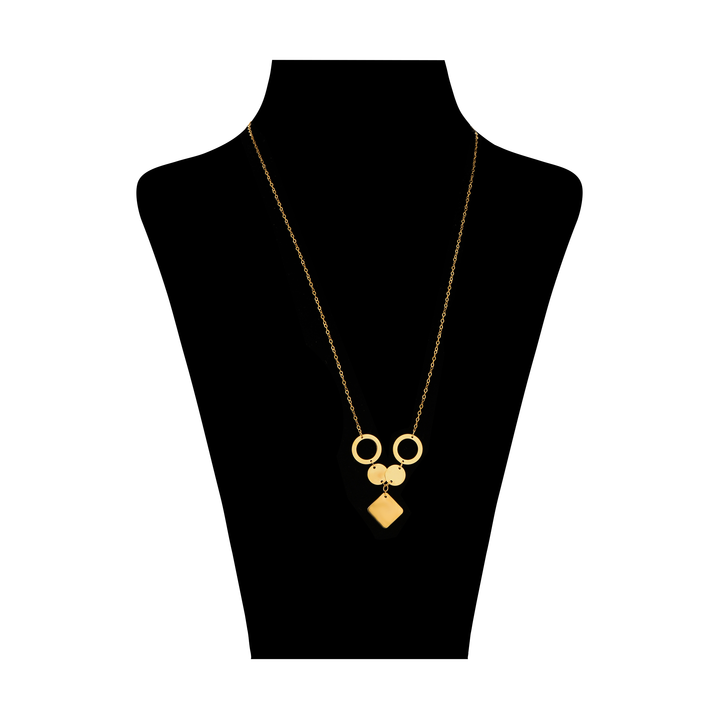 گردنبند طلا 18 عیار زنانه زرمان مدل ZMM1613