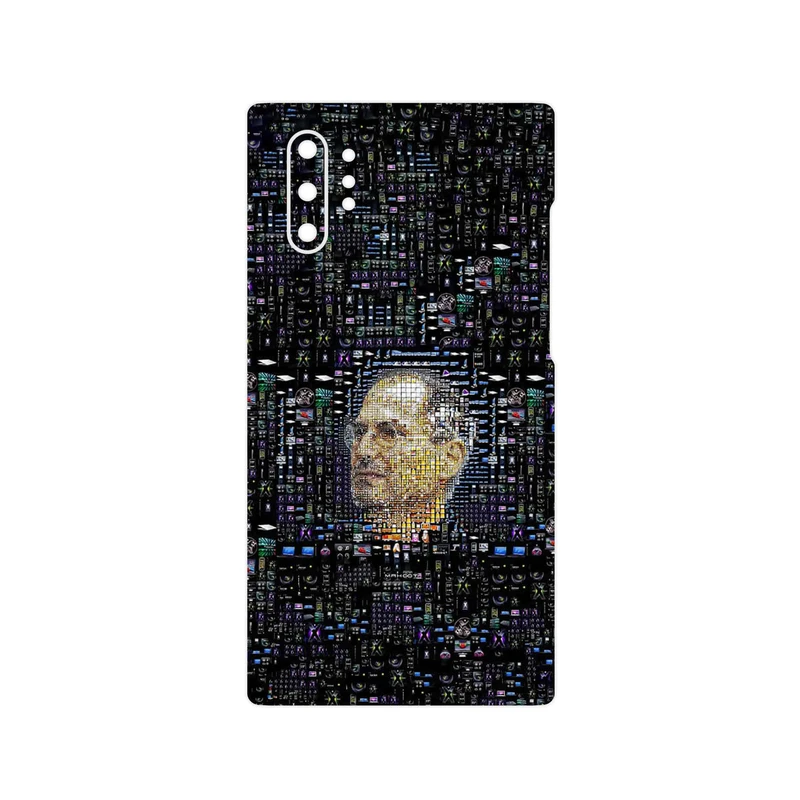 برچسب پوششی ماهوت مدل Collage of Steve Jobs 2 مناسب برای گوشی موبایل سامسونگ Galaxy Note 10 Plus