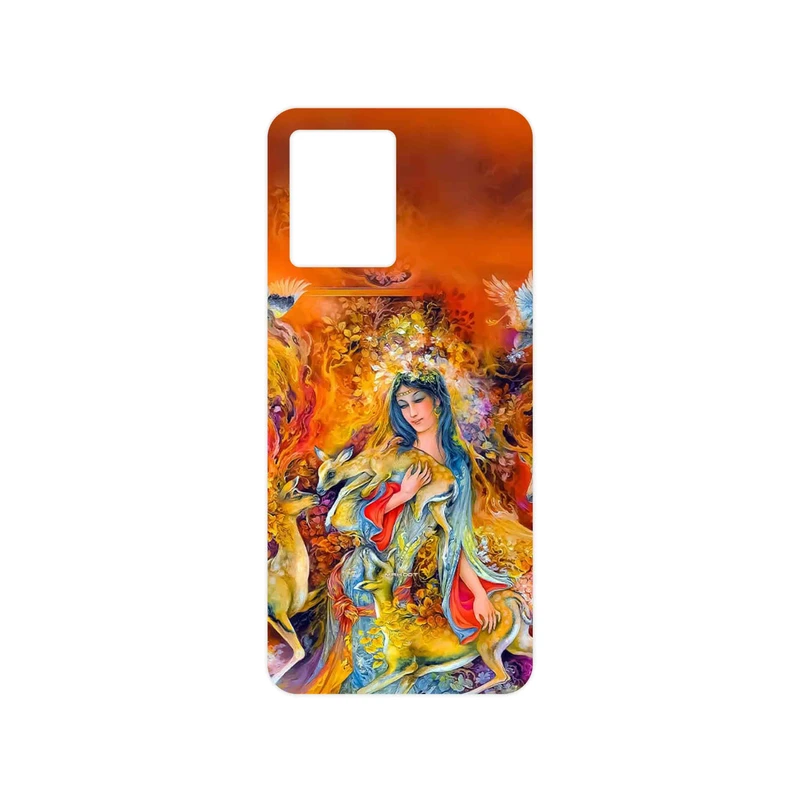 برچسب پوششی ماهوت مدل Persian miniature 2 مناسب برای گوشی موبایل اپو Reno 8 4G