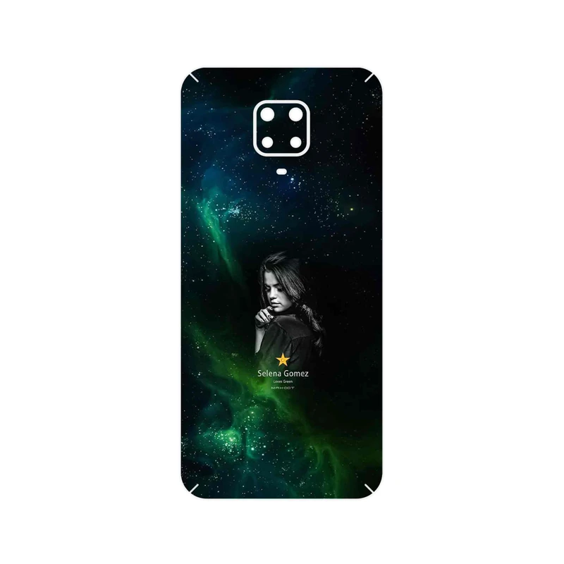 برچسب پوششی ماهوت مدل Selena Gomez مناسب برای گوشی موبایل شیائومی Redmi Note 9 Pro