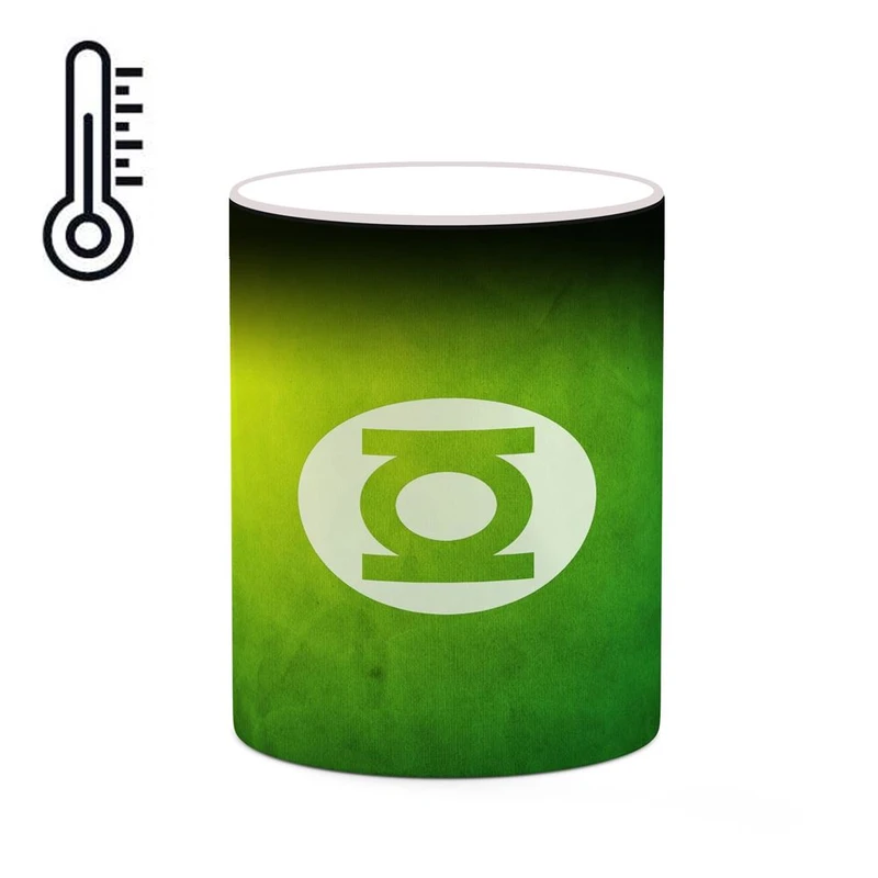 ماگ حرارتی کاکتی مدل گرین لنترن Green Lantern کد mgh38800