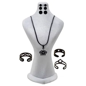 نیم ست دخترانه طرح تاج کد RKH_957