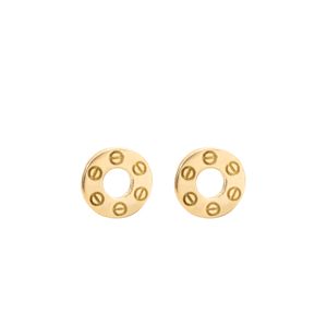 گوشواره طلا 18 عیار زنانه بان گالری مدل کارتیه لاو