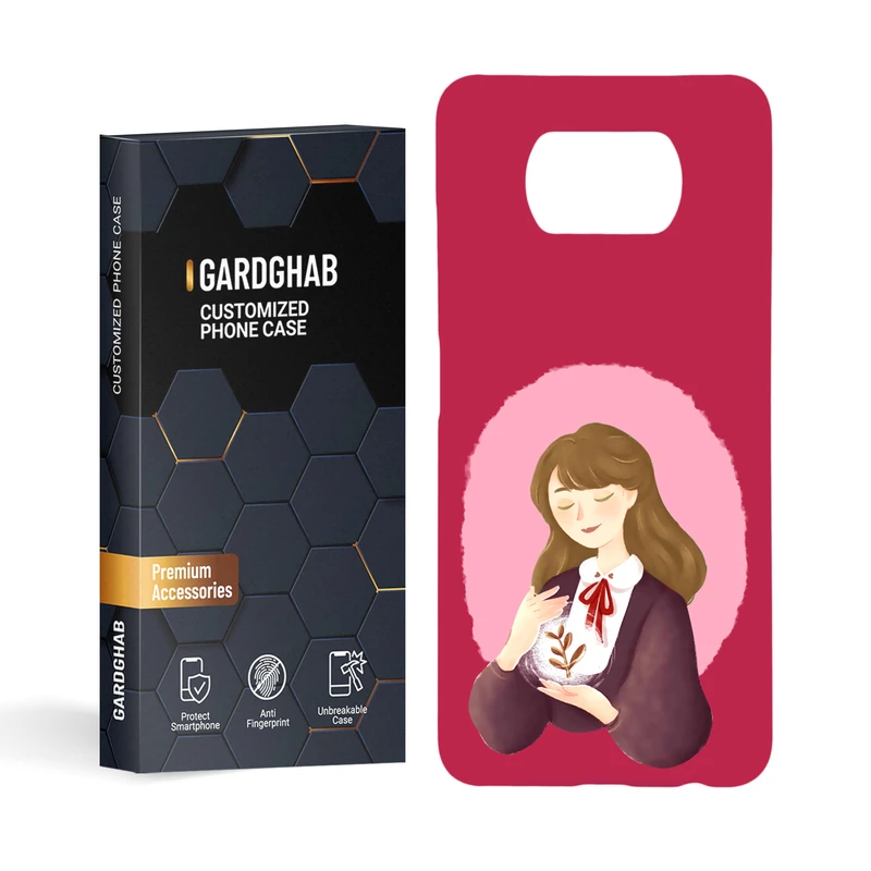  کاور گارد قاب مدل دخترانه مناسب برای گوشی موبایل شیائومی poco X3