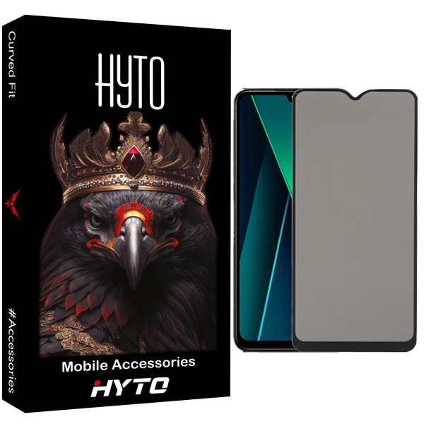 محافظ صفحه نمایش حریم شخصی هیتو مدل Privacy مناسب برای گوشی موبایل شیائومی Redmi 14C