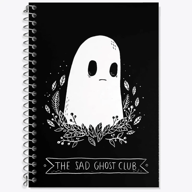 دفتر زبان 50 برگ خندالو مدل سه خط طرح روح کوچولو کد 28671