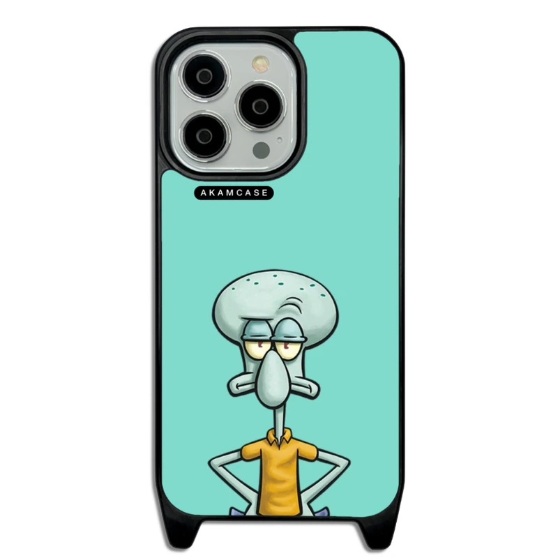 کاور آکام مدل AMC-WLA13PRO-SPONGE BOB14 مناسب برای گوشی موبایل اپل iPhone 13 Pro