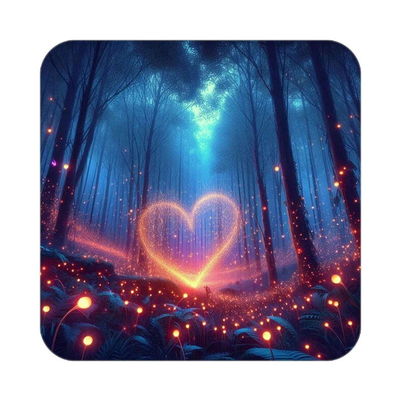 زیر لیوانی کاکتی مدل عاشقانه کد mp11784