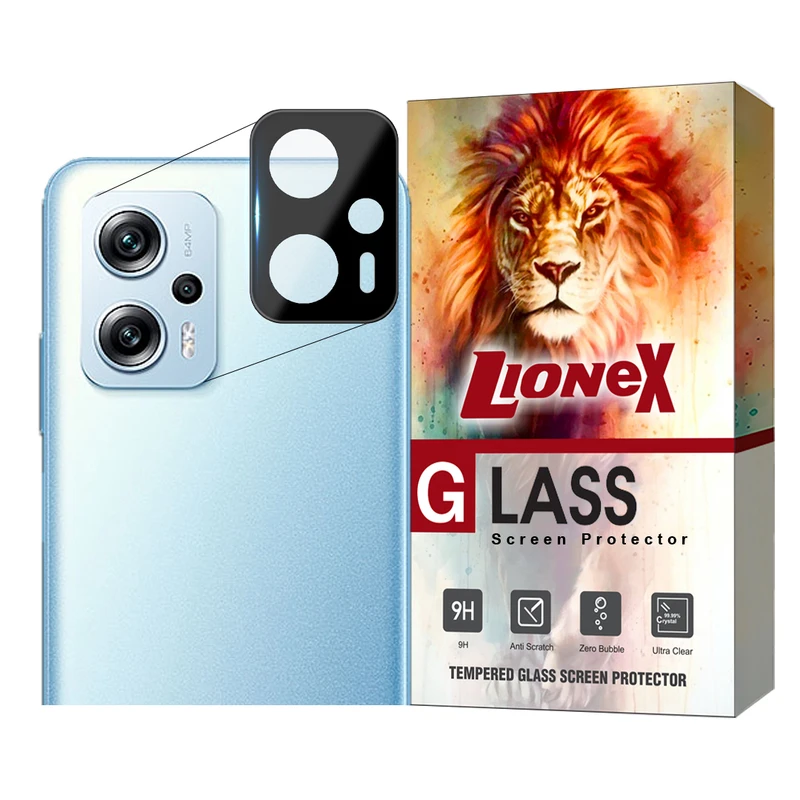 محافظ لنز دوربین  لایونکس مدل LFUL20 مناسب برای گوشی موبایل شیائومی  Poco X4 GT / Redmi Note 11T Pro / Redmi Note 11T Pro Plus / Redmi K50i