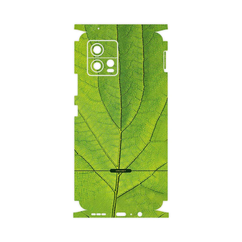 برچسب پوششی ماهوت مدل Leaf_Texture-FullSkin مناسب برای گوشی موبایل موتورولا Moto G72