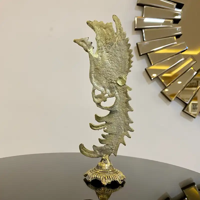 مجسمه برنجی مدل Simorgh829 مجموعه 2 عددی